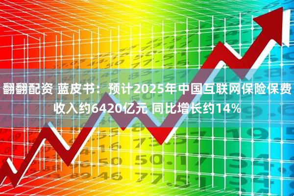 翻翻配资 蓝皮书：预计2025年中国互联网保险保费收入约6420亿元 同比增长约14%